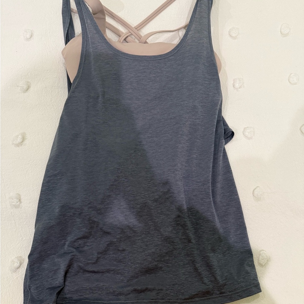 lululemon athletica Charcoal Tank Top